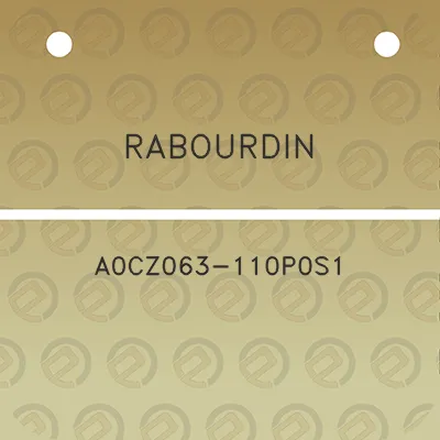 rabourdin-a0cz063-110p0s1