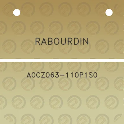 rabourdin-a0cz063-110p1s0