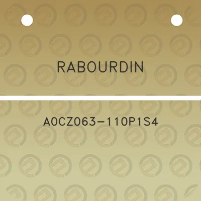 rabourdin-a0cz063-110p1s4