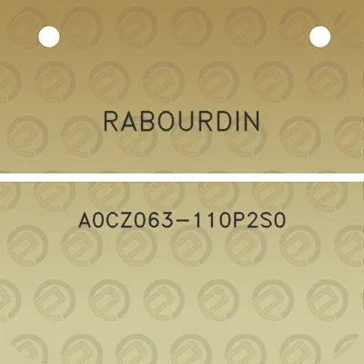 rabourdin-a0cz063-110p2s0