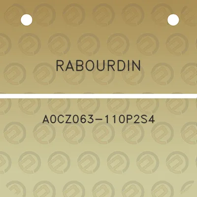 rabourdin-a0cz063-110p2s4