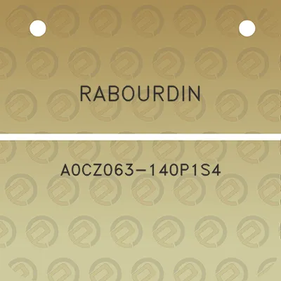 rabourdin-a0cz063-140p1s4