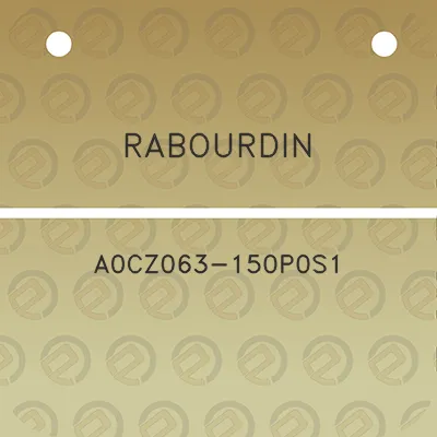 rabourdin-a0cz063-150p0s1