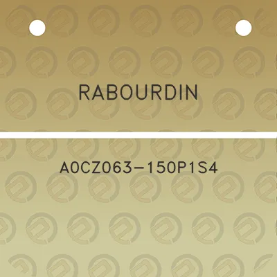 rabourdin-a0cz063-150p1s4