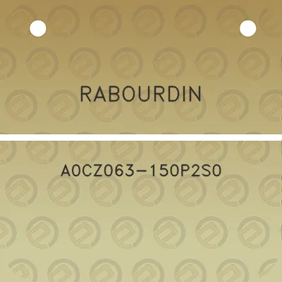 rabourdin-a0cz063-150p2s0