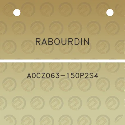 rabourdin-a0cz063-150p2s4