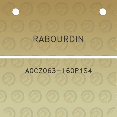 rabourdin-a0cz063-160p1s4