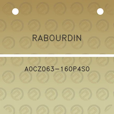 rabourdin-a0cz063-160p4s0