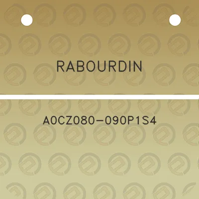 rabourdin-a0cz080-090p1s4