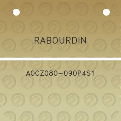 rabourdin-a0cz080-090p4s1