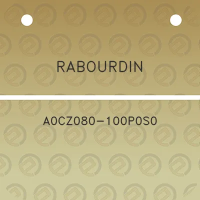 rabourdin-a0cz080-100p0s0