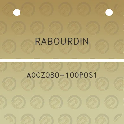 rabourdin-a0cz080-100p0s1