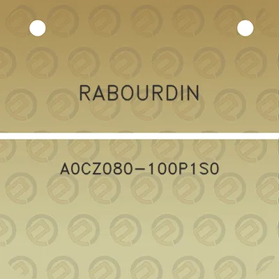 rabourdin-a0cz080-100p1s0