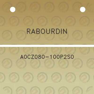 rabourdin-a0cz080-100p2s0