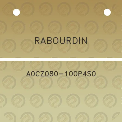 rabourdin-a0cz080-100p4s0