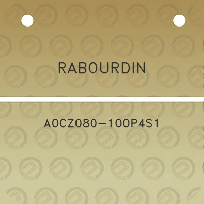 rabourdin-a0cz080-100p4s1