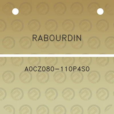 rabourdin-a0cz080-110p4s0