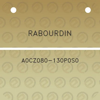 rabourdin-a0cz080-130p0s0