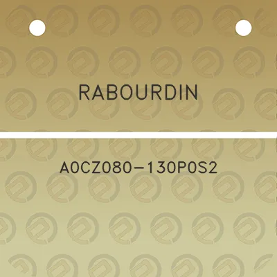 rabourdin-a0cz080-130p0s2