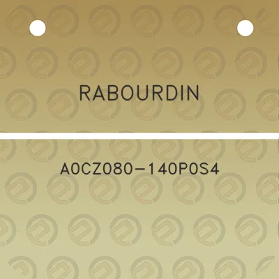 rabourdin-a0cz080-140p0s4