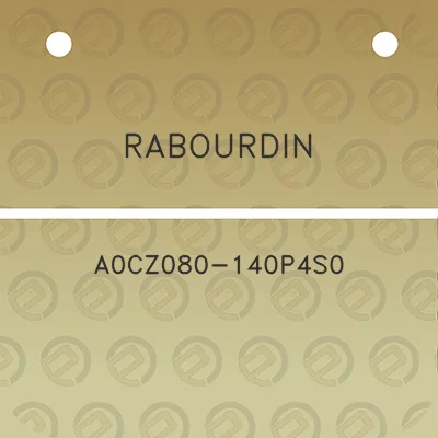 rabourdin-a0cz080-140p4s0