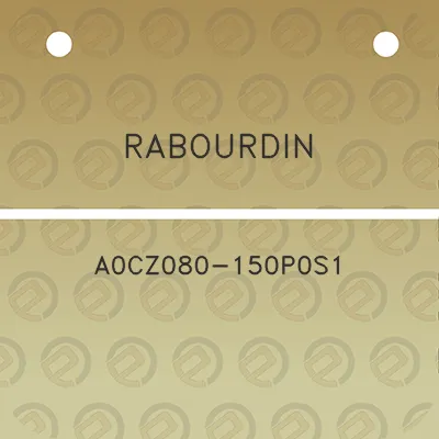 rabourdin-a0cz080-150p0s1