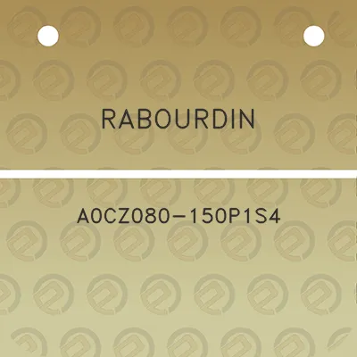rabourdin-a0cz080-150p1s4