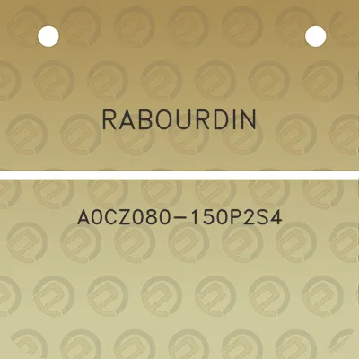 rabourdin-a0cz080-150p2s4