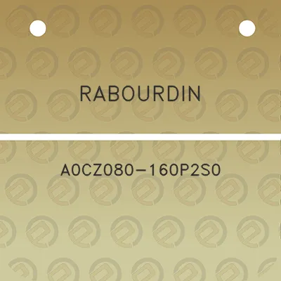 rabourdin-a0cz080-160p2s0