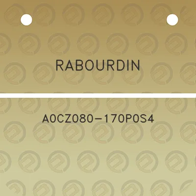 rabourdin-a0cz080-170p0s4