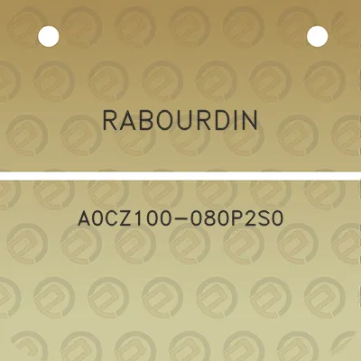 rabourdin-a0cz100-080p2s0