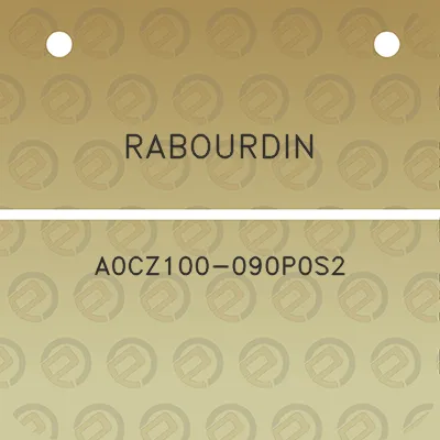 rabourdin-a0cz100-090p0s2