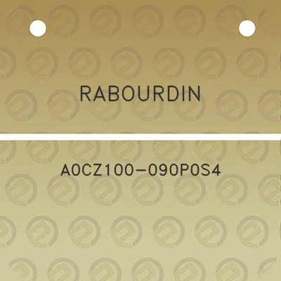 rabourdin-a0cz100-090p0s4