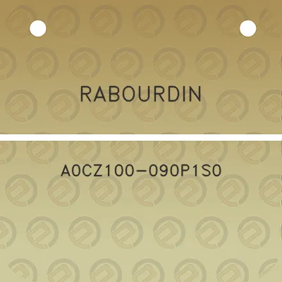 rabourdin-a0cz100-090p1s0