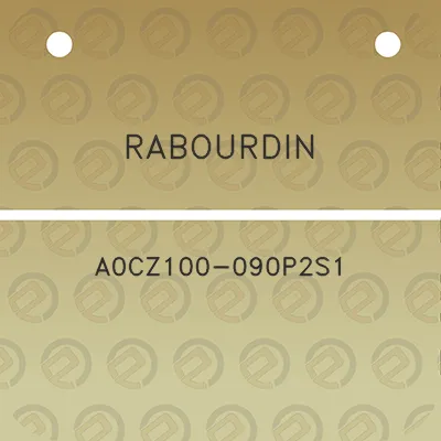 rabourdin-a0cz100-090p2s1