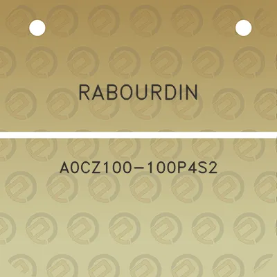 rabourdin-a0cz100-100p4s2