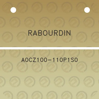 rabourdin-a0cz100-110p1s0