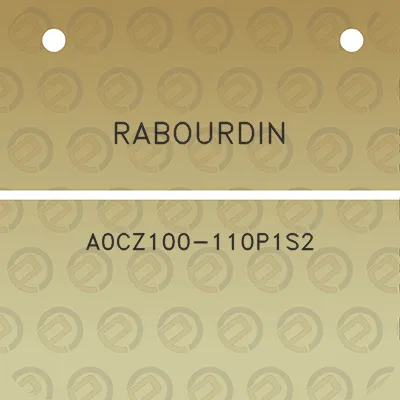 rabourdin-a0cz100-110p1s2