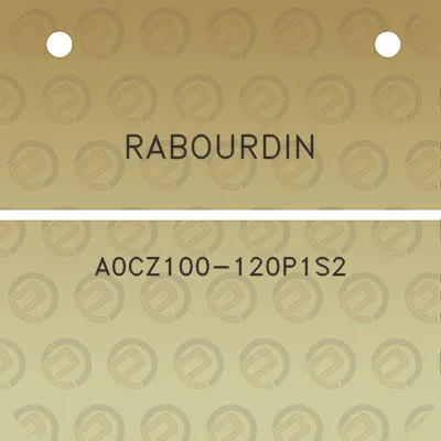 rabourdin-a0cz100-120p1s2