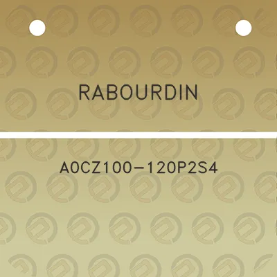 rabourdin-a0cz100-120p2s4