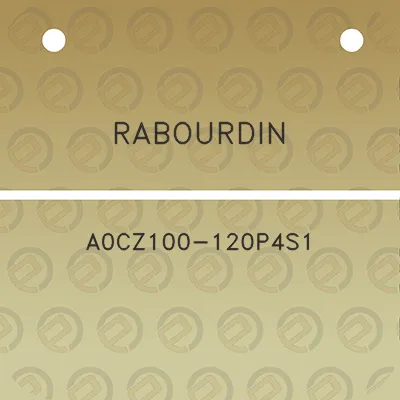 rabourdin-a0cz100-120p4s1