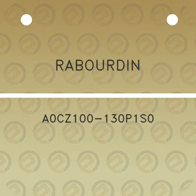 rabourdin-a0cz100-130p1s0