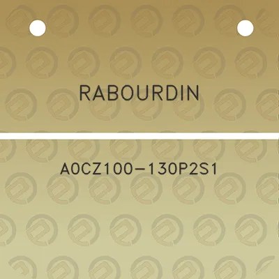 rabourdin-a0cz100-130p2s1