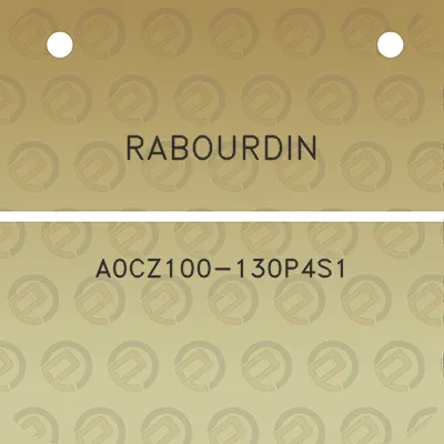 rabourdin-a0cz100-130p4s1