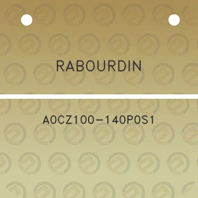 rabourdin-a0cz100-140p0s1