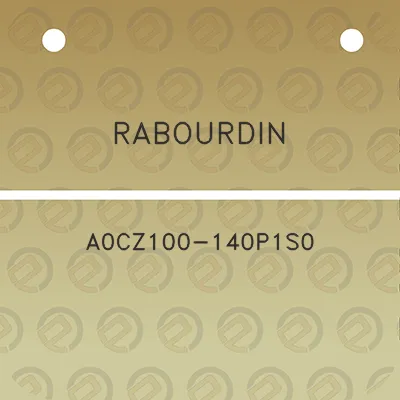 rabourdin-a0cz100-140p1s0