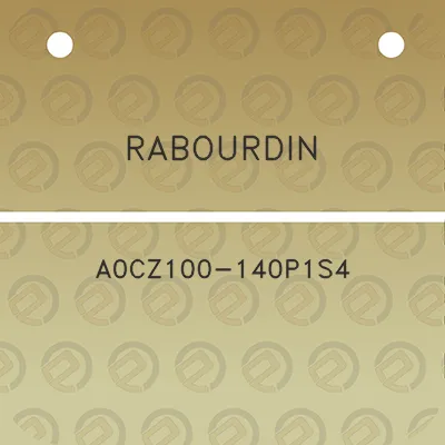 rabourdin-a0cz100-140p1s4