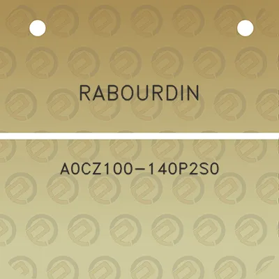 rabourdin-a0cz100-140p2s0