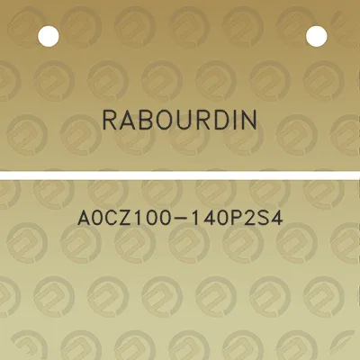 rabourdin-a0cz100-140p2s4