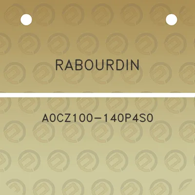 rabourdin-a0cz100-140p4s0